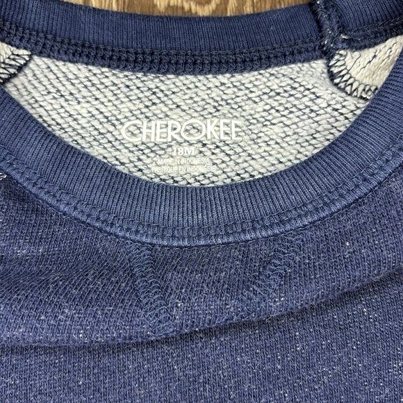 Kids Navy and Gray Sweatshirt and Jogger Set size 18 months - Picture 6 of 11